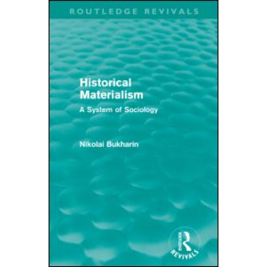 Historical Materialism (Routledge Revivals)