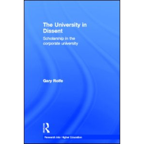 The University in Dissent The University in Dissent