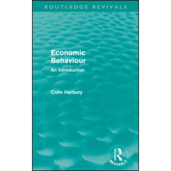 Economic Behaviour (Routledge Revivals)