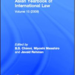 Asian Yearbook of International Law Asian Yearbook of International Law
