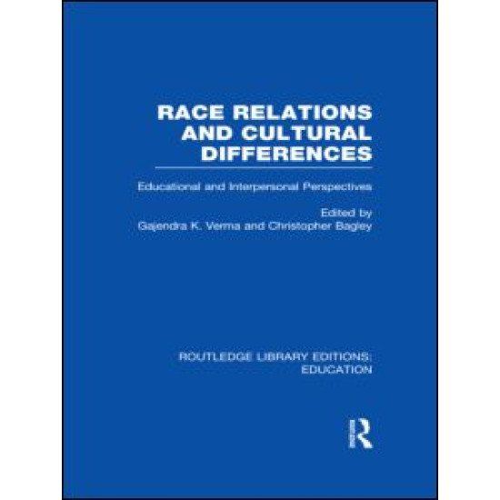 Race Relations and Cultural Differences Race Relations and Cultural Differences