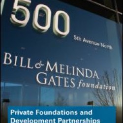 Private Foundations and Development Partnerships