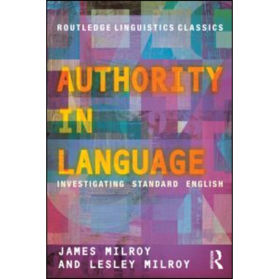 Authority in Language Authority in Language