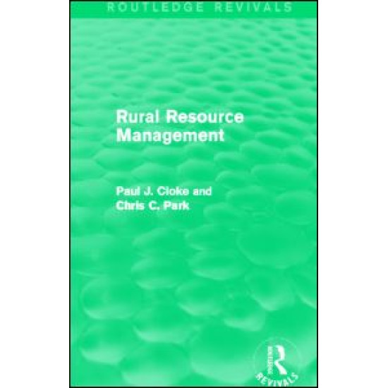 Rural Resource Management (Routledge Revivals)