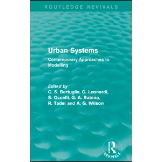 Urban Systems (Routledge Revivals)