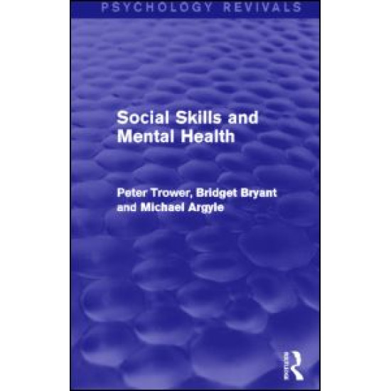Social Skills and Mental Health Social Skills and Mental Health