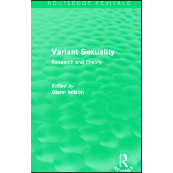 Variant Sexuality (Routledge Revivals) Variant Sexuality (Routledge Revivals)