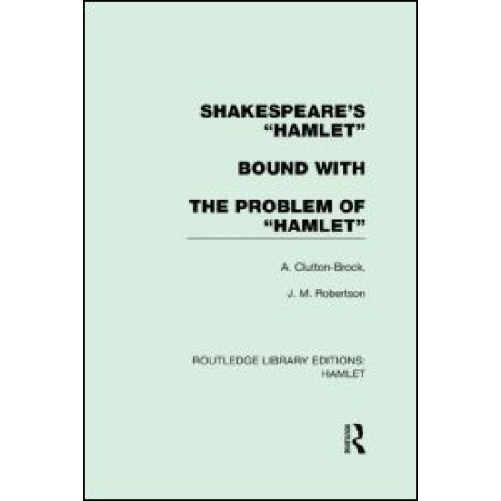 Shakespeare's Hamlet bound with The Problem of Hamlet