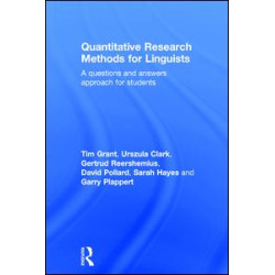 Quantitative Research Methods for Linguists Quantitative Research Methods for Linguists