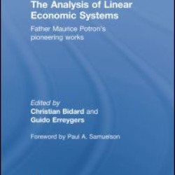 The Analysis of Linear Economic Systems The Analysis of Linear Economic Systems