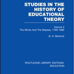 Studies in the History of Educational Theory Vol 2 Studies in the History of Educational Theory Vol 2