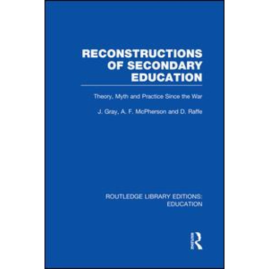 Reconstructions of Secondary Education