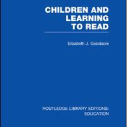Children and Learning to Read (RLE Edu I)