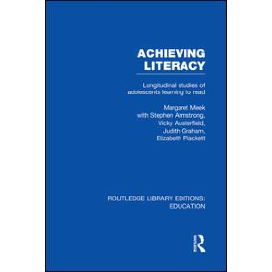 Achieving Literacy (RLE Edu I) Achieving Literacy (RLE Edu I)