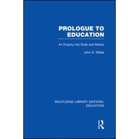 Prologue to Education (RLE Edu K) Prologue to Education (RLE Edu K)