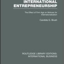 International Entrepreneurship (RLE International Business)