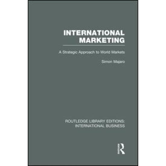 International Marketing (RLE International Business) International Marketing (RLE International Business)