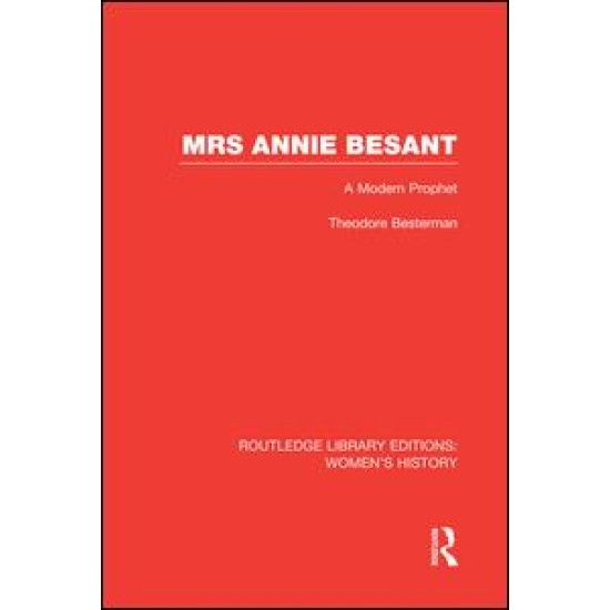 Mrs Annie Besant