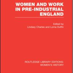 Women and Work in Pre-industrial England