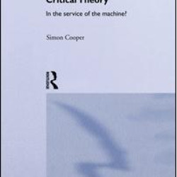 Technoculture and Critical Theory Technoculture and Critical Theory