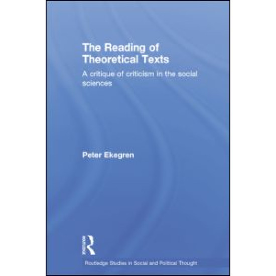 The Reading of Theoretical Texts