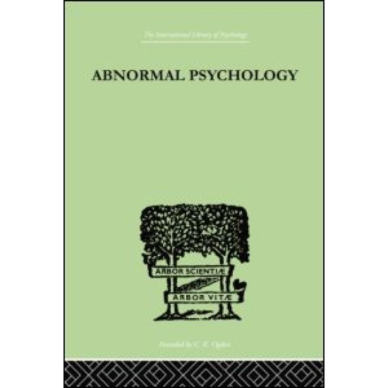 Abnormal Psychology Abnormal Psychology