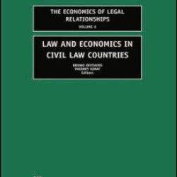Law and Economics in Civil Law Countries Law and Economics in Civil Law Countries