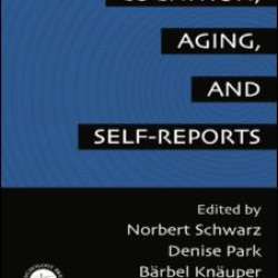 Cognition, Aging and Self-Reports