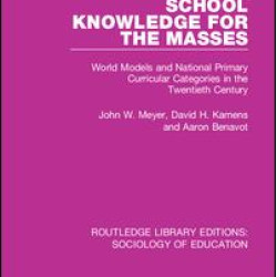 School Knowledge for the Masses