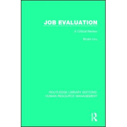 Job Evaluation Job Evaluation