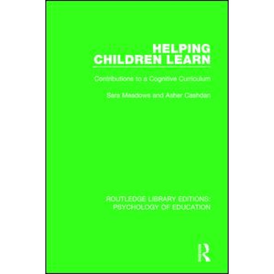 Helping Children Learn Helping Children Learn