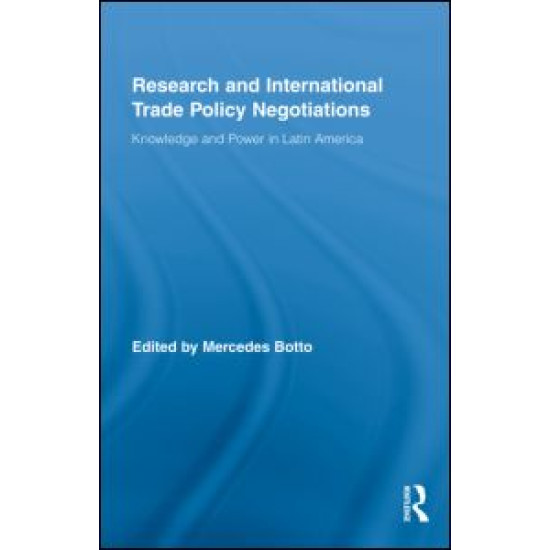 Research and International Trade Policy Negotiations Research and International Trade Policy Negotiations