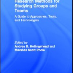 Research Methods for Studying Groups and Teams Research Methods for Studying Groups and Teams