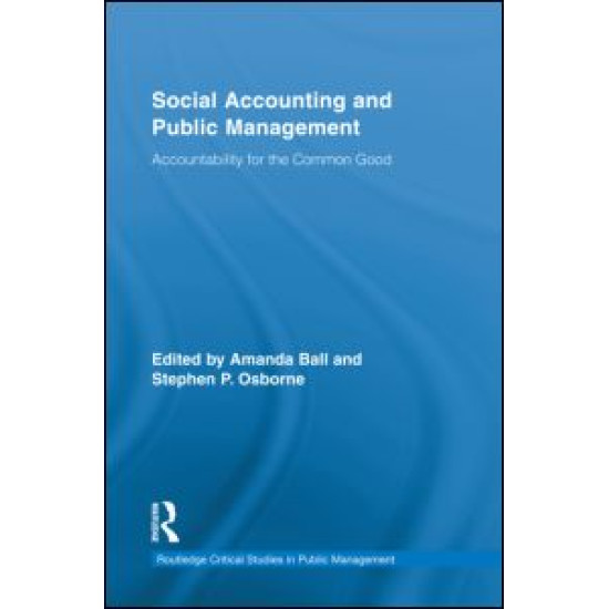 Social Accounting and Public Management Social Accounting and Public Management