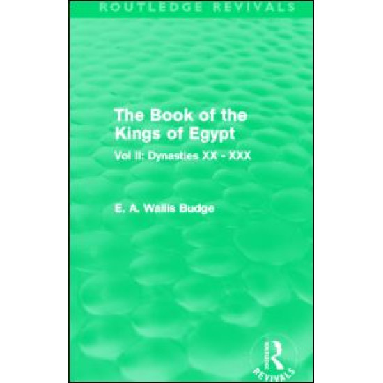 The Book of the Kings of Egypt (Routledge Revivals)