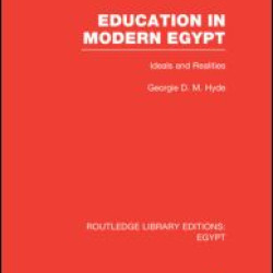 Education in Modern Egypt (RLE Egypt)