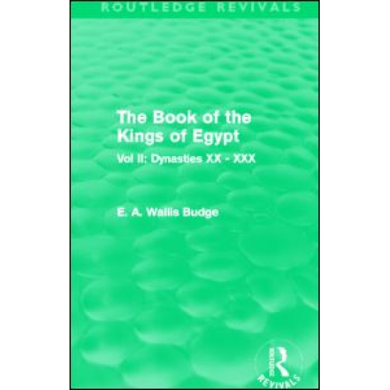 The Book of the Kings of Egypt (Routledge Revivals)