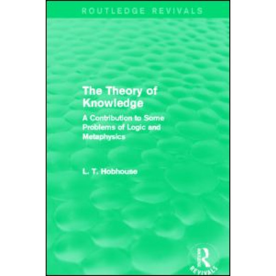 The Theory of Knowledge (Routledge Revivals)