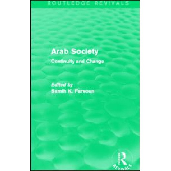 Arab Society (Routledge Revivals) Arab Society (Routledge Revivals)