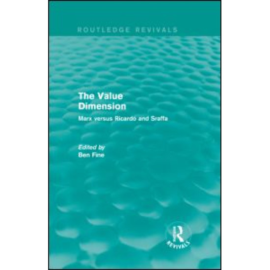 The Value Dimension (Routledge Revivals) The Value Dimension (Routledge Revivals)