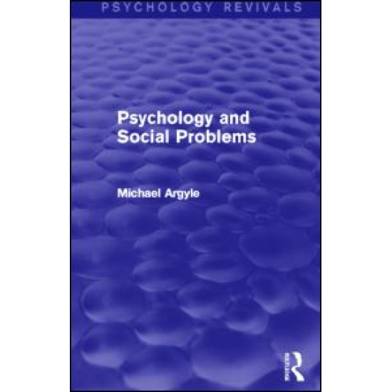 Psychology and Social Problems (Psychology Revivals)