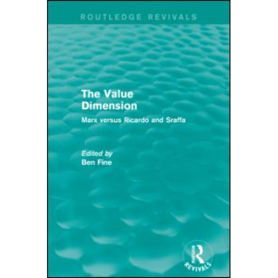 The Value Dimension (Routledge Revivals) The Value Dimension (Routledge Revivals)