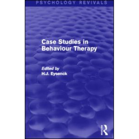Case Studies in Behaviour Therapy