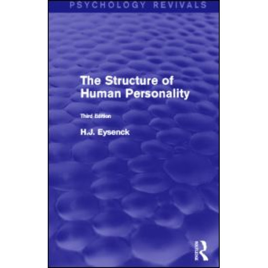 The Structure of Human Personality (Psychology Revivals)
