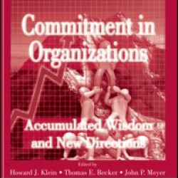 Commitment in Organizations Commitment in Organizations
