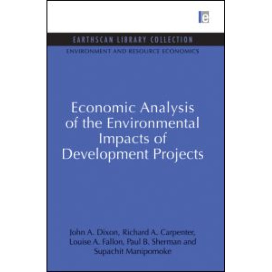 Economic Analysis of the Environmental Impacts of Development Projects