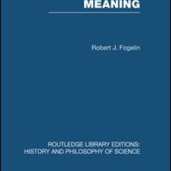 Evidence and Meaning Evidence and Meaning