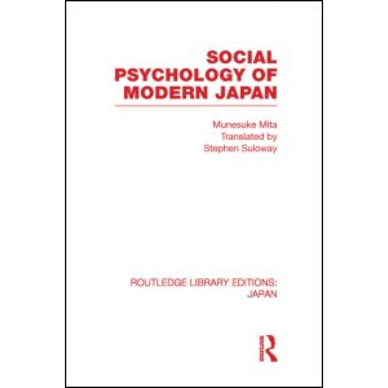 Social Psychology of Modern Japan