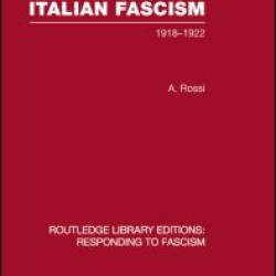 The Rise of Italian Fascism (RLE Responding to Fascism)
