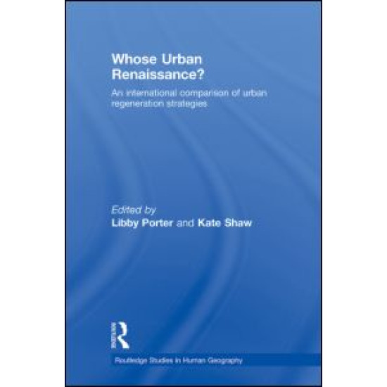 Whose Urban Renaissance?